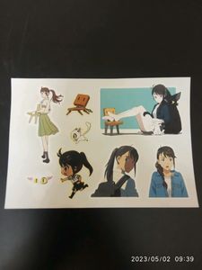Suzume Special Edition Anime Sticker Combo