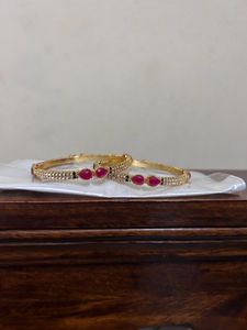 CZ Bangles Set Of 6