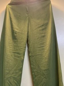Olive Green Wide Leg Pants
