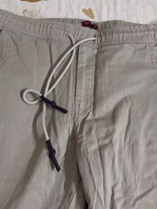 Casual Beige Joggers