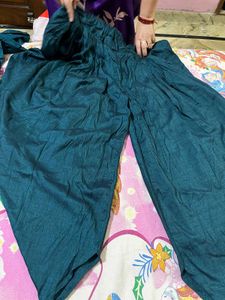 Green Dhoti Kurta Suit For women