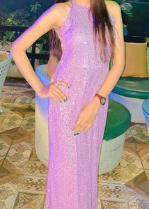 Sparkly Purple Dress