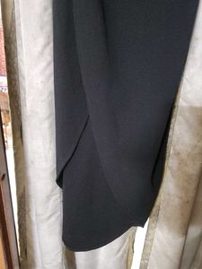 One Shoulder Black Dress
