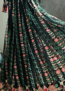 Sequin Embellished Full Length Gown