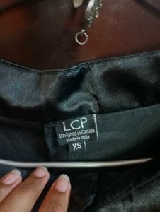 SALE🔥 BLACK SATIN CARGO 8 Pockets!