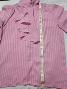 Pink Stylish Shirt With Fancy Color