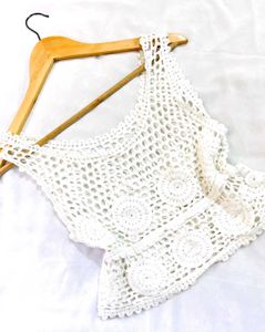 Pinterest Boho Crochet Crop Top A