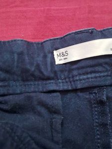 Navy Chino Shorts