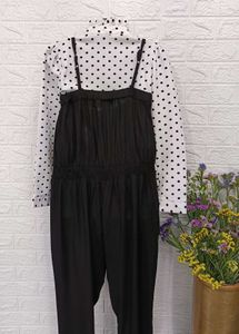 Black Embellished Jumpsuit