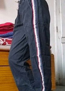 Black Stripped Trousers