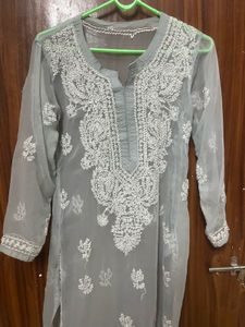 Grey Kurta