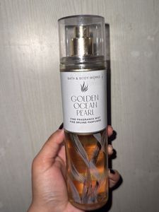 bbw golden ocean pearl body mist