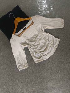 Velvet Korean Tops 🩷