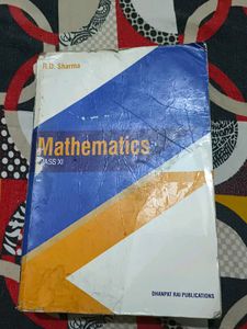 R.D. Sharma Mathematics Class XI