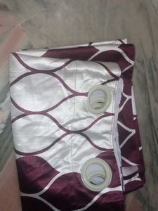 Burgundy Wave Curtains