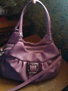 Unique Lilac Zippered Bag