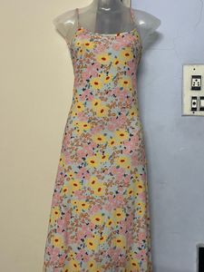 Floral Print Sundress long dress