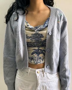 Blue Cardigan