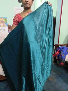 Elegant Teal Saree