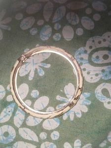 Vintage Floral Bangle Bracelet