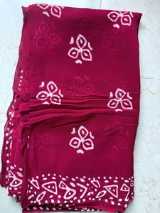Viscous Georgette Saree