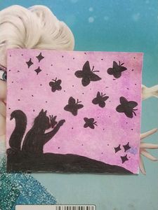 ✨Original Handmade Art - Two Small Paintings 5