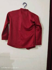 Stylish Red Boys&#39; Jacket
