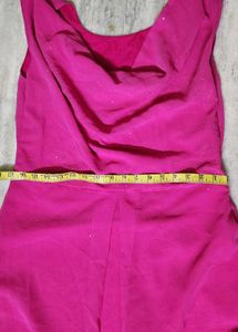 Pink Western Gown