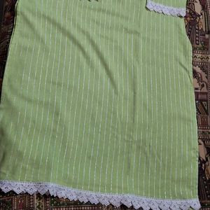 Elegant Green Embellished Kurti