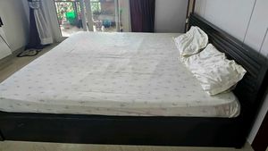 Cotton Bedding Set with Ballet Dancer Print Patter