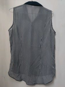 Striped Sleeveless Shirt