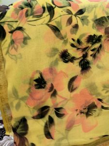 Beautiful Yellow Saree