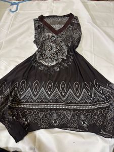 Boho Print Tunic Dress