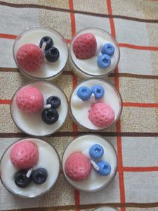 Fruit Tea Light Candle (10 Pcs)soy Wax