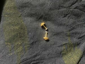 18 K Gold Studs