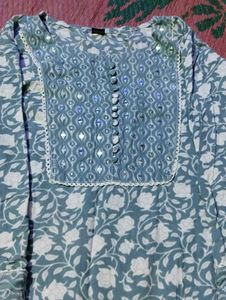 Blue Kurta
