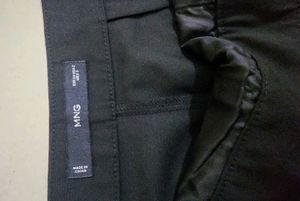 MANGO Statement Black  Trousers