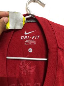 Nike Red Short Sleeve T Shirt