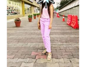 Lavender Demin Jeans