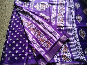 New Purple Colour Saree