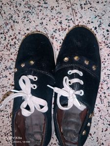 Black Shoes And Socks For Girls &amp; Women