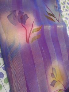 Zaree Two In One Color Saree For Party Wear