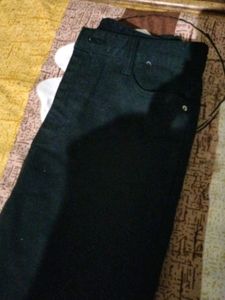 Black Straight Fit Jeans