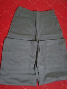 Grey Wide Leg Pants