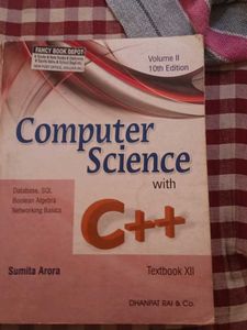 Sumita Arora Class 12th Computer Science Vol 1,2