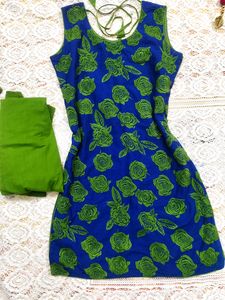 Fully Embroidery Kurtha With Patiyala Pant