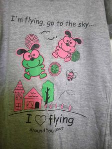 Cute Graphic Print Tee