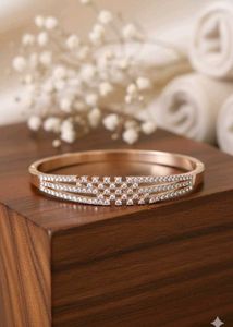 premium Quality anti tarnish kada for women