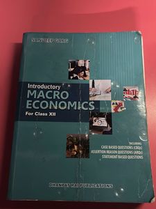 Macro Economics Class 12 Book
