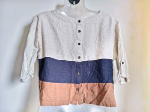 Size S/ M Cute Penguin Embroidered Top